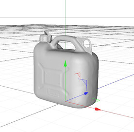 C4D模型 旧油桶子