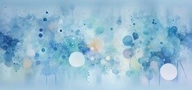 创意多彩水彩颜料油漆海报背景