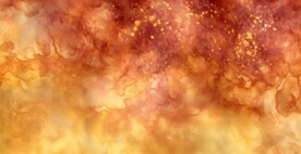 创意多彩水彩颜料油漆海报背景