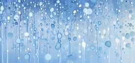 创意多彩水彩颜料油漆海报背景