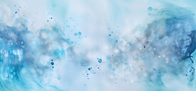 创意水彩海浪海报背景