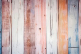 多彩木纹木板素材图片