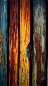 多彩木纹木板素材图片