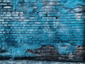 多彩砖纹砖墙素材图片