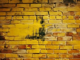 多彩砖纹砖墙素材图片