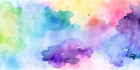 创意多彩抽象油彩绘画背景