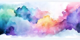 创意多彩抽象油彩绘画背景