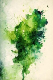 创意多彩抽象油彩绘画背景