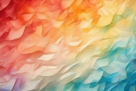 创意多彩抽象油彩绘画背景