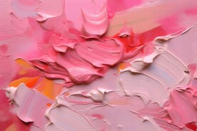 创意多彩抽象油彩绘画背景