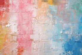 创意多彩抽象油彩绘画背景