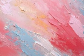 创意多彩抽象油彩绘画背景