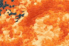 创意多彩抽象油彩绘画背景