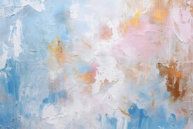 创意多彩抽象油彩绘画背景