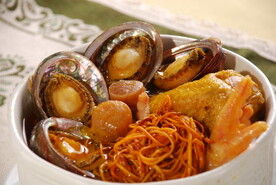 虫草花炖鲍鱼鸡