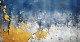 创意多彩抽象油彩绘画背景