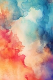 创意多彩抽象油彩绘画背景