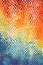 创意多彩抽象油彩绘画背景