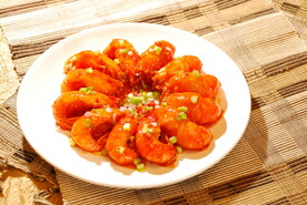 酸辣大虾 