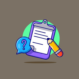 可爱记录本卡通矢量儿童插画