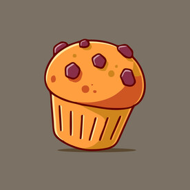 可爱蛋糕卡通矢量儿童插画