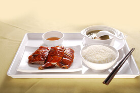 烧鸭饭套餐