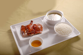 烧鸭饭套餐
