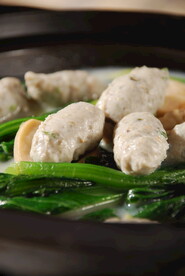 鱼滑菜苗汤