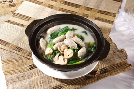 鱼滑菜苗汤
