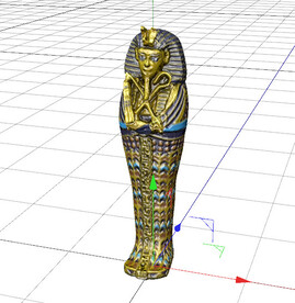C4D模型 埃及雕像