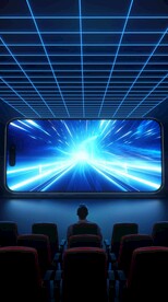 C4D模型 影院