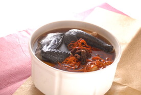 虫草花炖乌鸡