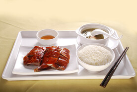 烧鸭饭套餐