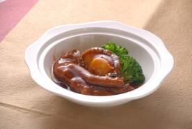 鲍鱼扣鹅掌 