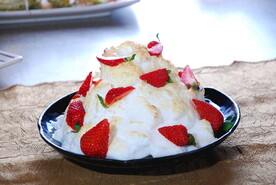 草莓冰沙