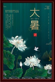 大暑海报
