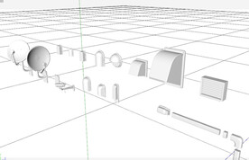 C4D模型 工厂设备