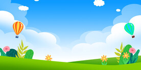 简约大气卡通背景图片