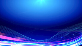 简约大气蓝色展板背景图片