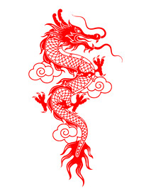 剪纸龙