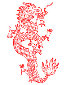 剪纸龙