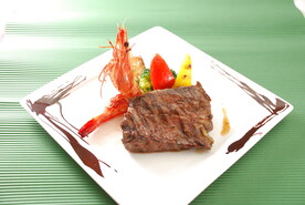 牛排 牛扒 虾 