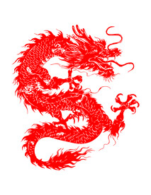 剪纸龙