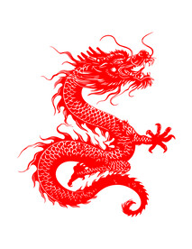 剪纸龙
