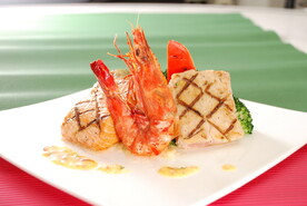 牛排 牛扒 虾 