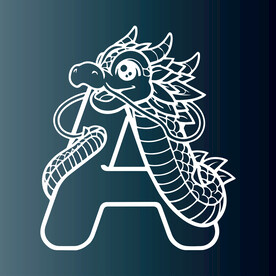 龙字母A