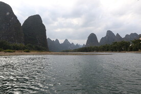 桂林山水风景阳朔漓江景色