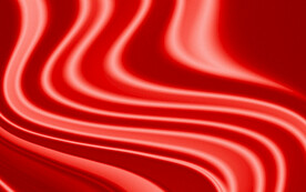 红色丝绸背景