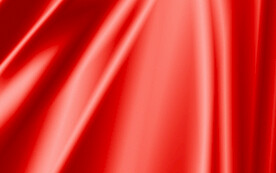 红色丝绸背景
