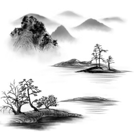 山水画